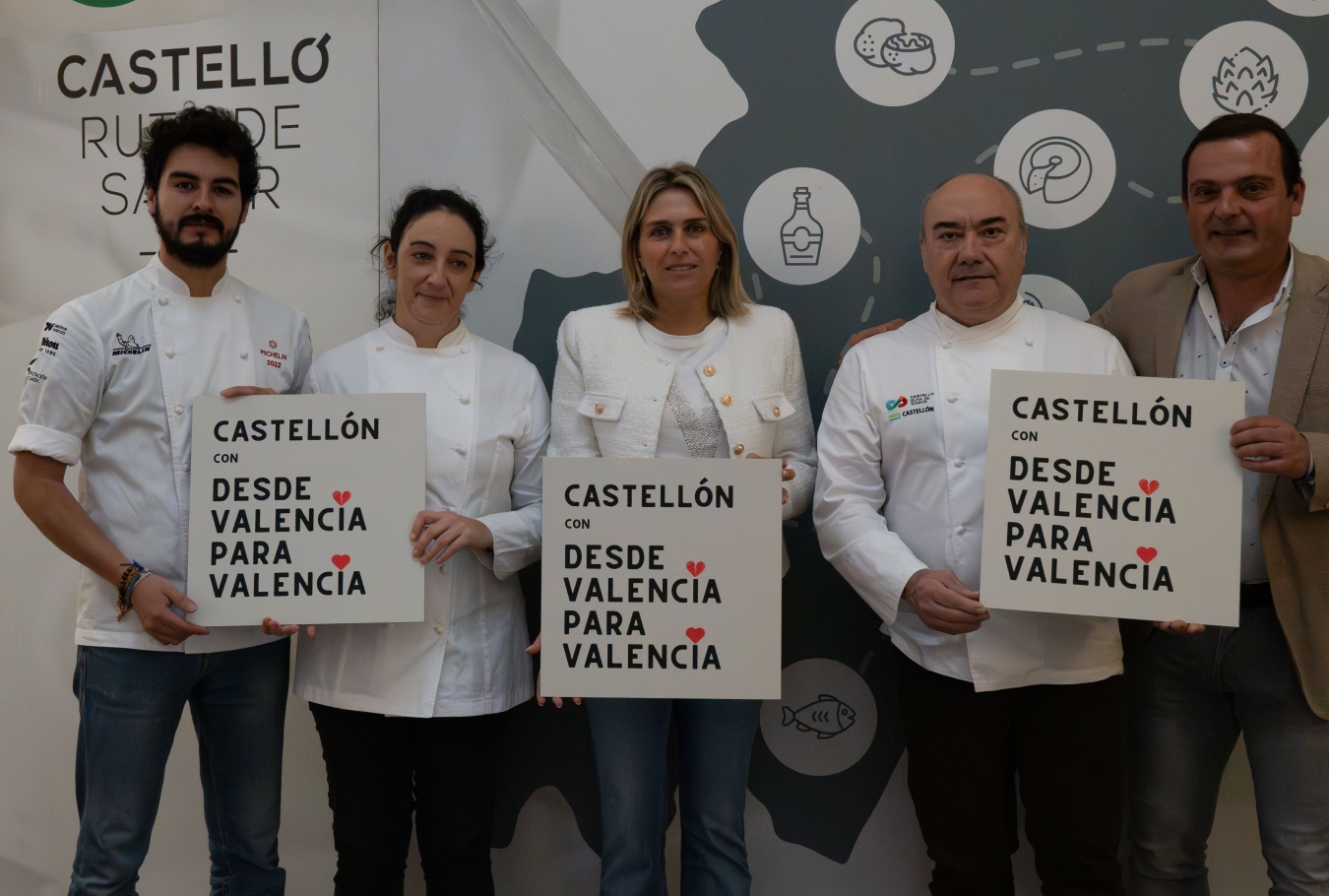 La Diputación apoya a los chefs castellonenses unidos en la iniciativa De Valencia para Valencia