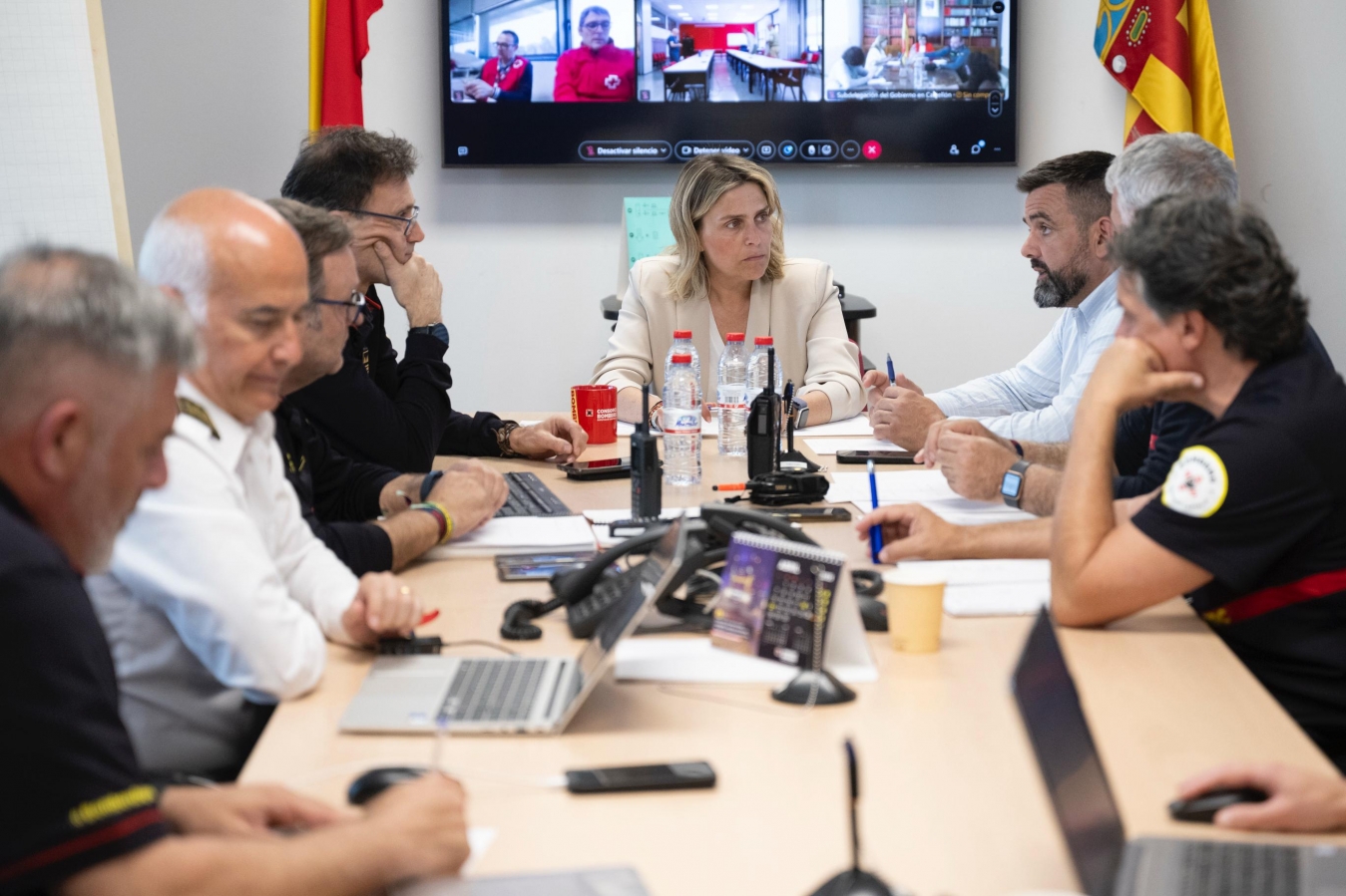 El Consorcio Provincial de Bomberos de Castellón realiza medio centenar de servicios ante el apagón generalizado