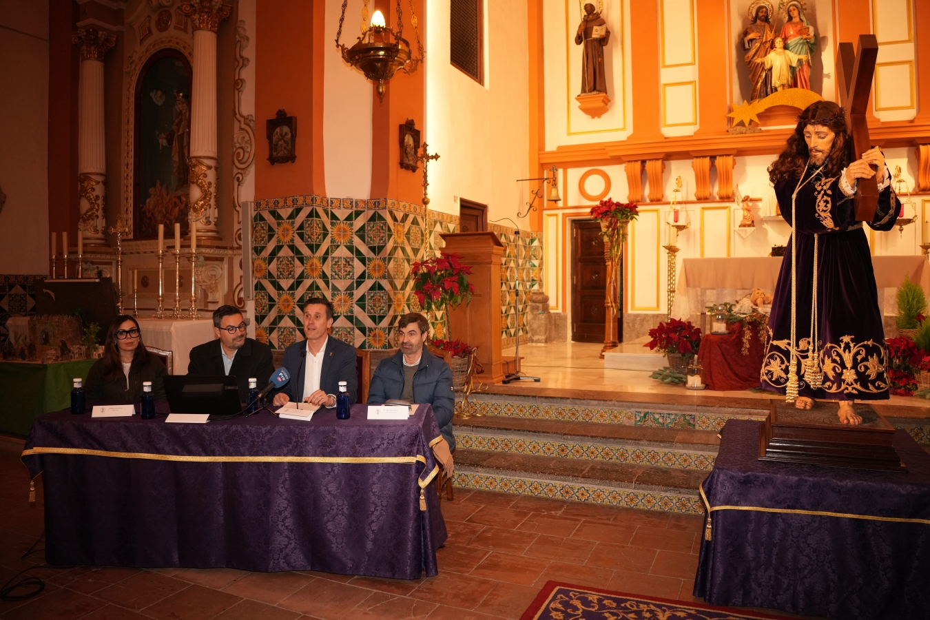 La Diputación de Castellón impulsa la conservación del patrimonio sacro de Nules con la restauración de Jesús el Nazareno