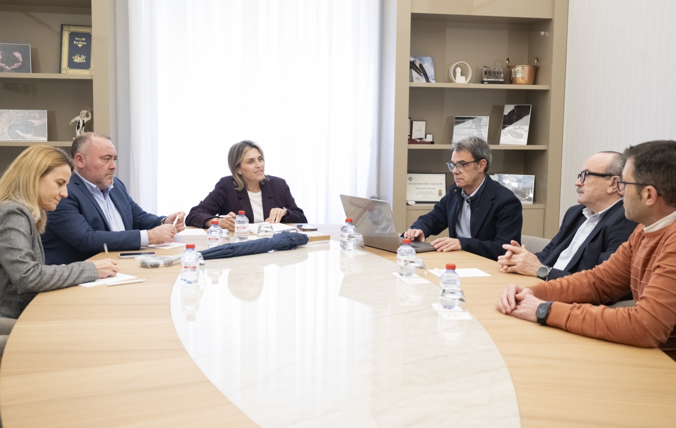 La Diputación suma sinergias con Fepeval para reforzar la competitividad de las áreas industriales de la provincia de Castellón