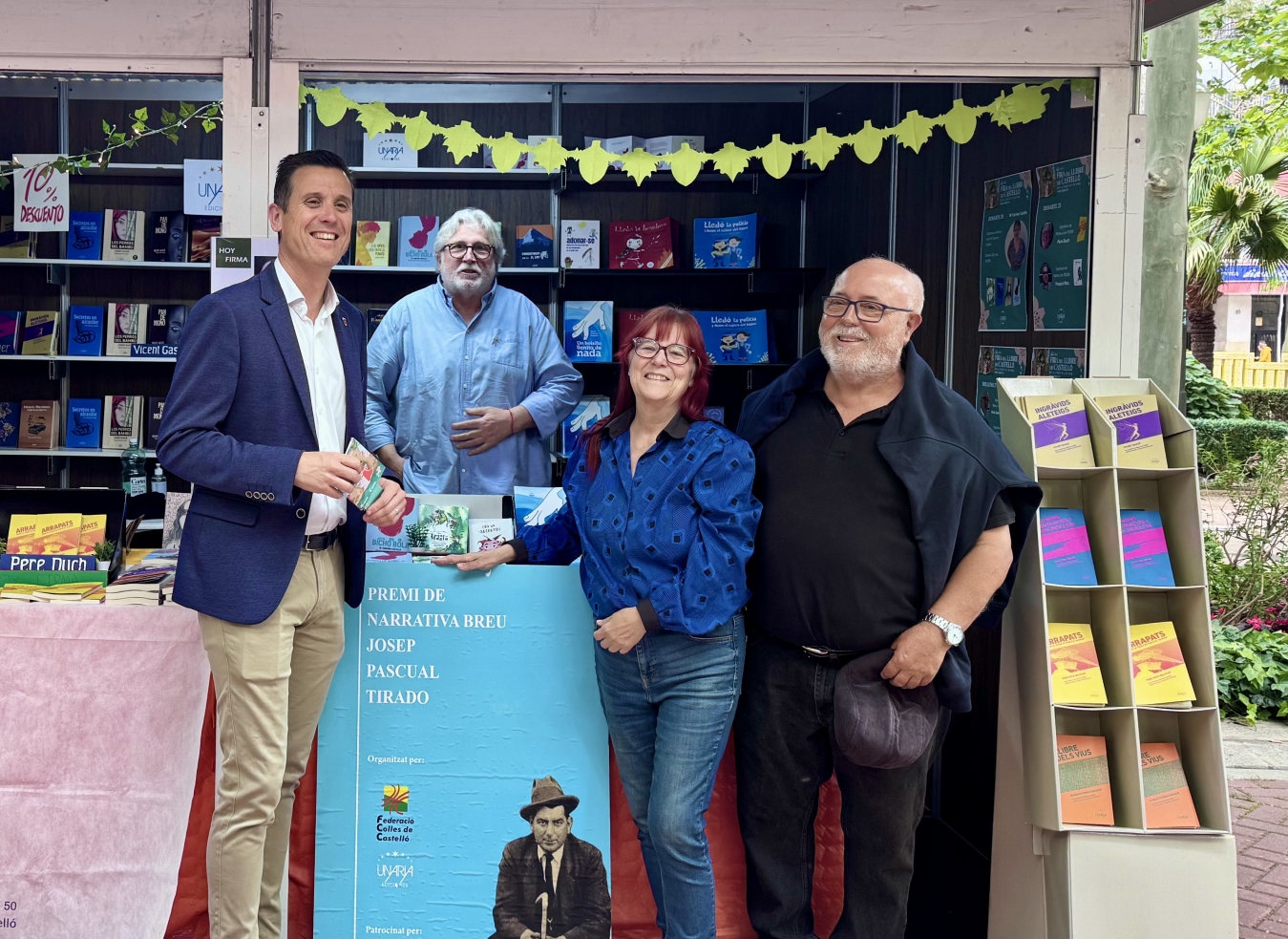La Diputación de Castellón promueve la literatura en valenciano con su apoyo a XXVII Premio de Narrativa Breve ‘Josep Pascual Tirado’